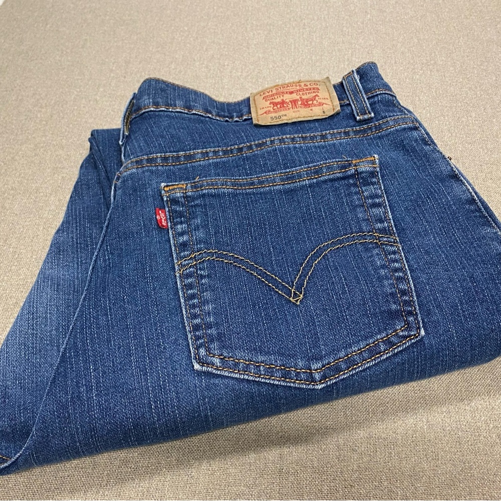 Levi’s classic relaxed stretch 550 size 16 short - Picture 11 of 11